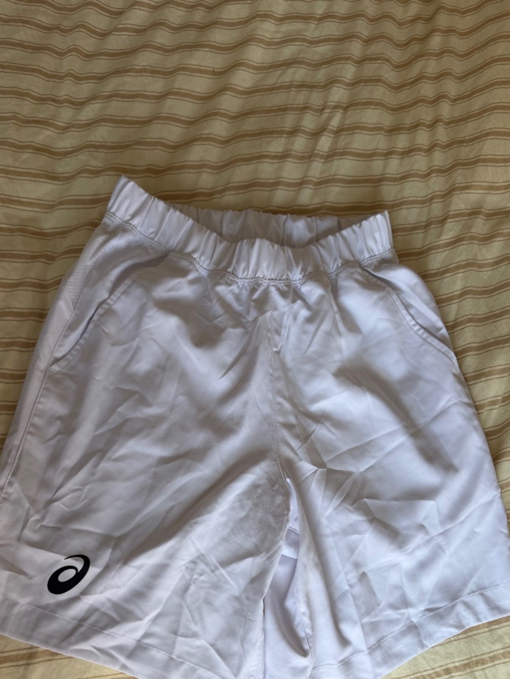 Asics White shorts
